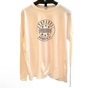 VTG Authentic Jeopardy! Washington D.C. Long Sleeve Mens Shirt - L